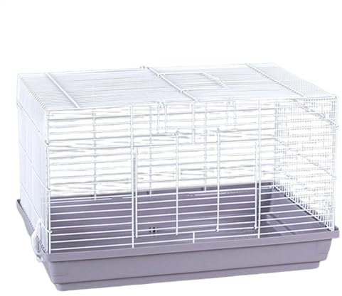 Großer Hamsterkäfig, tragbares Frettchen-Versteck Igelhaus, belüfteter Chinchilla-Käfig abnehmbarem Boden, kleines Haustierzubehör für drinnen und draußen, 47 x 30 x 30 cm