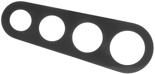 UTHCLO Misuratore per Spaghetti in Acciaio 4 Fori per Porzioni Precise di Pasta Secca Cucchiaio Dosatore da Cucina per Controllo Quantità Accessorio per Riduzione Sprechi in Cucina