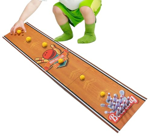Gioco di Mini Golf, attività da Tavolo Multi-Giocatori, Set di Curling e Bowling per divertimento al coperto, ideale per amici, compagni di classe, dormitori, appartamenti
