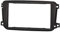 tomzz Audio 2451-040 Doppel DIN Radioblende kompatibel mit Smart fortwo 451 Facelift ab 10.2010-2014 schwarz
