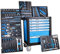 3066 Servante d'Atelier avec Outils complete I chariot d'atelier bleu