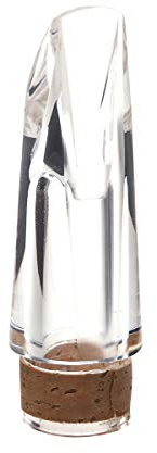 HEALLILY Professionelles Klarinettenmundstück Bolwtorch für B-Klarinette Klarinettenzubehör (Transparent)