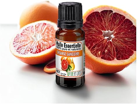 La vie en zen - Huile Essentielle Orange Sanguine 10 ml pure et 100% naturelle - La qualité pour votre bien-être - HECT Chémotypée.