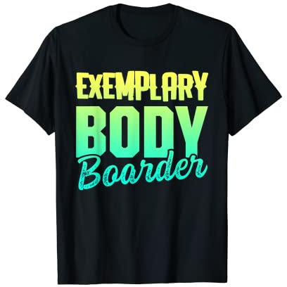 Bodyboard Bodyboard Lustiger Bodyboarder T-Shirt