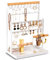 Procase Soporte para Joyas, Organizador para Pendientes,Cadenas, Pulsera, Colgante y Expositor con Agujeros Estante de Joyería -Blanco
