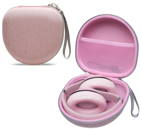 XANAD Hard Headphone Case for Soundcore Anker Q20i Q30/TOZO/KVIDIO | Fit JLab JBuds LUX/Beats/Uliptz/Rebocico/Bose/Skullcandy/Picun/JBL Foldable Headphones,Universal Portable Travel Storage