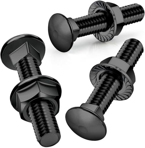 SWTYExt 25 Pezzi Bulloni Testa Tonda M5x30mm Viti a Testa Piatta Acciaio Inossidabile 304 con Dadi a Flangia M5 DIN 6923 Viti per Cerniere Costruzione Macchine Industriali Decorazione Domestica