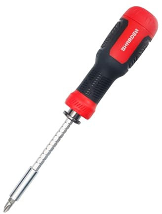 FUZVOL Screwdriver Set,13-in-1 Screwdriver,Multi Screw Driver with One-Lead,Phillips,hex,Flathead,Torx Security and 1/4 Nut Driver Replacement Head All in One