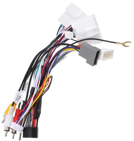 iplusmile Cavo Adattatore Alimentazione Autoradio Per Impianti Stereo Auto Din Supporto Schermi Grandi Navigazione Affidabile Facile Installazione Plug-and-play Compatibile Vari Dispositivi