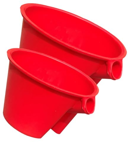 UPKOCH 2pezzi Mestolo Per Da in Plastica Per Annaffiare e Piante Cucchiaio Riutilizzabile Superficie Liscia Facile Da Pulire e Impugnare