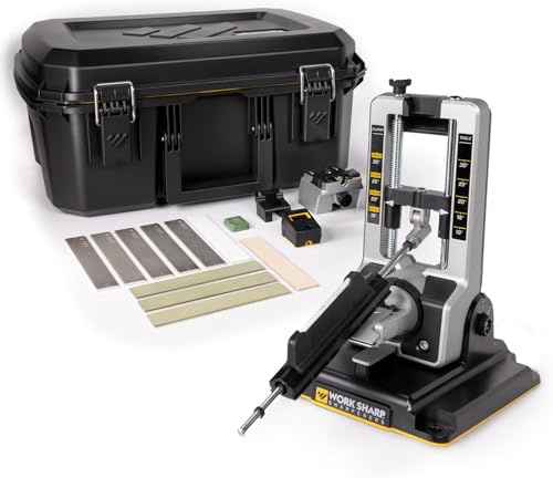 Work Sharp Professional Precision Adjust Elite Manual Knife Sharpener UK Kit, Sharpen Every Knife You Own Sharpening System