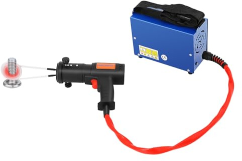 Scaldabagno magnetico professionale a induzione per metalli arrugginiti – 1472℉ Riscaldamento rapido 4bobine con cassetta degli attrezzi, allentamento sicuro senza fiamma, viti fisse, cuscinetti in