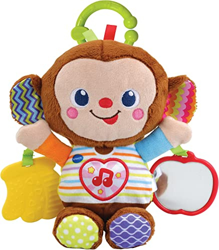 VTech 80-513404 Babyäffchen Babyspielzeug, Mehrfarbig