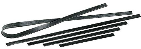 Unger Pro Abziehergummi Soft 25 cm Fensterwischergummi Glaswischergummi Glasabziehergummi Abziehergummi Ersatzgummi