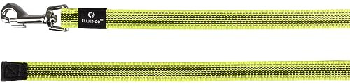 Flamingo Trainings UND SCHLEPPLEINE Xeno Fluo GELB 5M 20MM