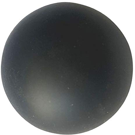 Tubayia 62mm Gymnastikball Yogaball Fitnessball Sitzball Trainingsball Sportball Anti-Burst für Fitness Yoga Gymnastik (Schwarz)