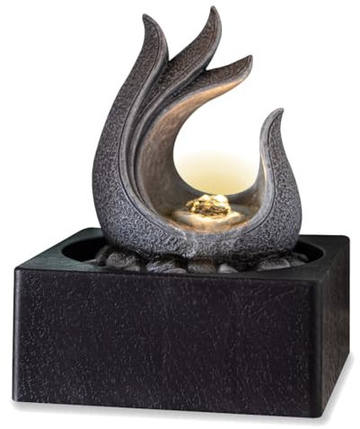 Valiant Table Top Water Fountain - Indoor Flowing Water Feature