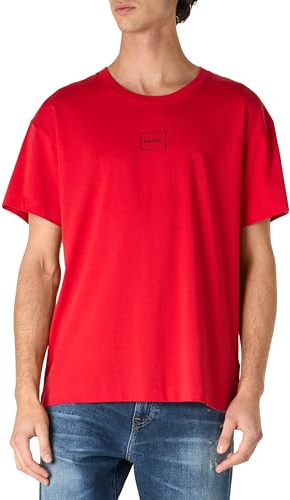 HUGO Laze T-Shirt, Ropa de Estar por casa_Camiseta Hombre, Open Pink693,