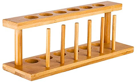 DDNGEJ 6 Pcs Test Tube Cocktail Glass Rack Set Bar KTV Home Party Shot Glass Molecular Gastronomy Wine Cup