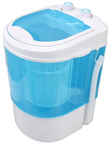 Lavadora Portátil, Minilavadora de 22 L, Combinación de Lavadora y Secadora de una Sola Tina para Apartamentos, Dormitorios, Viajes, Vehículos Recreativos (Enchufe europeo de 220