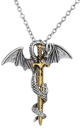 Accessories Dagger Necklace For Men, 925 Sterling Silver Vintage Charm Pterosaurs Sword Necklace - Ali Deep Carving Sword Pendant Islam Knife Dagger Necklace Gothic, Cross Knife Necklace