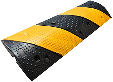 Cableor-Rampe, Hochbelastbare Modulare Bremsschwelle Für Auffahrten, Modulare Bremsschwelle, Kanal, Cableor-Rampe Für Garagen, Schotterstraßen, Asphaltbeton/a/99 * 30 * 4.8Cm
