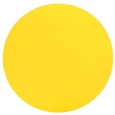sourcing map Silicone Induction Cooktop Protect Mat, 12 Inch Induction Cooktop Protective Cover for Induction Stove, Microwave Mat, Yellow