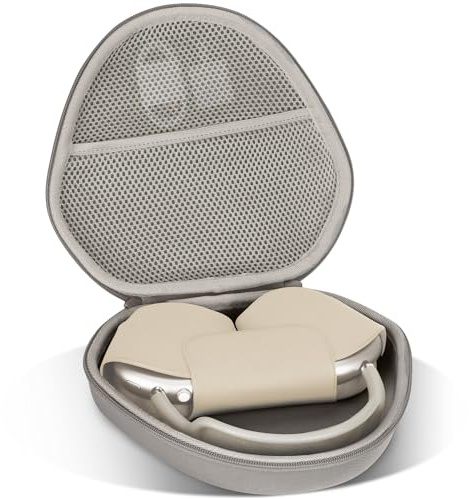 Lebakort Hard Case Compatible with Apple AirPods Max,Earthy Brown | Over-Ear Headphones Portable Bag,Storage,Travel