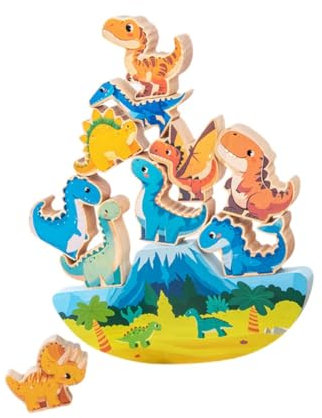 F Fityle Holz Dinosaurier Lernspiel für Vorschulkinder