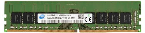 SIMPLETEK - Memoria RAM Banco Módulo 32GB 2666MHz DIMM HMAA4GU6MJR8N-VK (Reacondicionado)