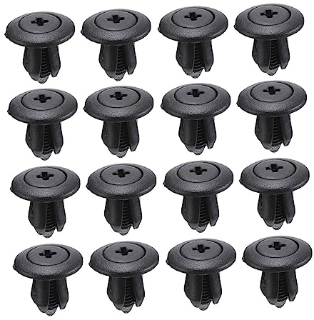 SWOOMEY 200pezzi Clip Di Fissaggio Per Pannello Accesso Lavastoviglie Rivetti Resistenti Per Pannello Inferiore e Isolamento Auto Facile Installazione Senza Strumenti Adatti Per Diverse