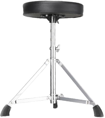 harayaa Schlagzeughocker, höhenverstellbar, stark belastbares Schwammkissen, Schlagzeughocker, gepolsterter Sitz für Keyboarder und Bassspieler