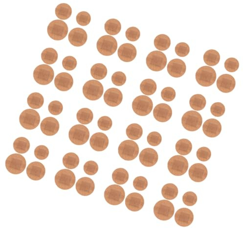 HAMPPLIES 80pcs Flexible Breathable Plasters for Boys Multiple Skin-Colored Patch Strips for Cuts and Scrapes Household