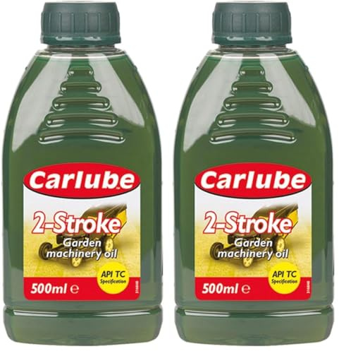 Carlube XLN501 2-Stroke Garden Machinery Oil (Pack of 2)
