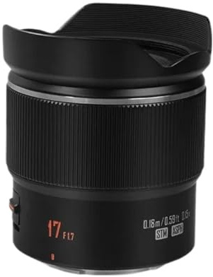 Compatible for Micro Four Thirds YN17/25/42.5mm F1.7M Prime Lens AF/MF Switch Autofocus Camera Lens,Alternative component(YN17mm F1.7M)