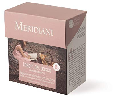 Infuso Fragola e Lampone 15 filtri in tessuto Bio - Tesori del Bosco - Meridiani Tea & Infusion