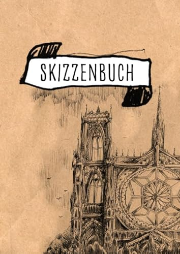 Skizzenbuch: DIN A4 für Künstler, Illustratoren, Game Designer, Architekten, Designer