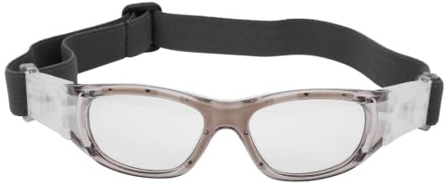 SUNGOOYUE VGEBY Brille, Kindersportbrille - Teenager Verstellbare Fußball Radfahren Basketball Brille Zubehör (Grau), Sportgeräte für Kinder