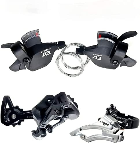 LTWOO A3 3X8 24-Gang-Umwerfer Groupset 8s Schalthebel-Umwerfer 8-Gang-Heckschalter MTB 3x8 Geschwindigkeitsschalter-Gruppensatz