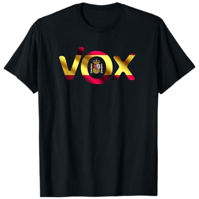 Hombre Vox España Viva Politica Camiseta