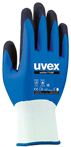 uvex unilite 7710F: Vollständig beschichtete Mehrzweckhandschuhe für schwere Arbeiten