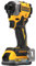 DEWALT DCF850E2T-QW Atornillador Impacto compacto sin escobillas XR 18V 1/4 205Nm con 2 baterías POWERSTACK y maletín TSTAK, Multicolore