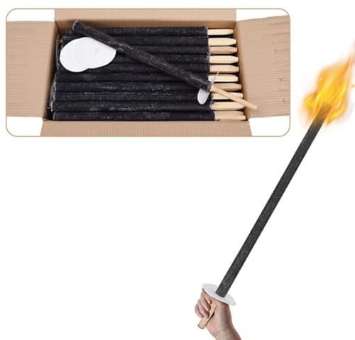 Jopassy Fackeln, 10*fackeln für draußen mit Handschutz-90min Brenndauer-Garten gartenfackeln für draußen Party, fackeln für fackelwanderung Nacht-Wanderung Lagerfeuer