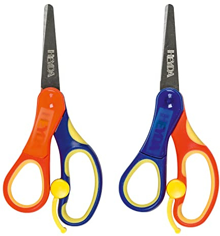 NEU Schere Soft Touch Plus Linkshänder rund