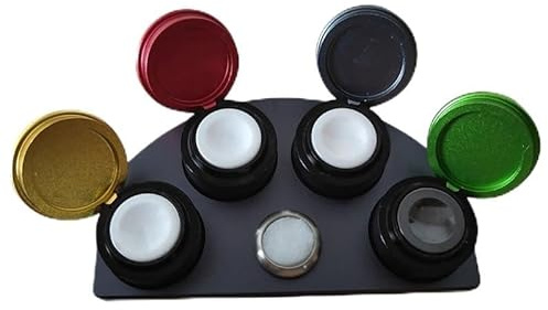 Osmond 1 outil de réparation de montre – Support de tasse d' en fonte à 4 trous pour de montre en plastique multicolore + métal pour huiles, horlogers et réparations de montres, multicolore