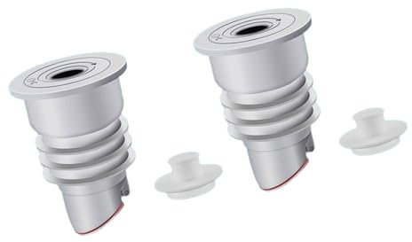 Washing Machine Drain Hose Seal Rings ABS & Silicone Not Odor Pipe Set Floor Drain Seal Rings Simple Installs
