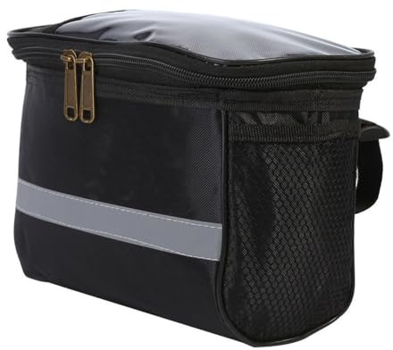 de Manillar con Correa Reflectante - Frontal para Ciclismo de Mujer, Bicicleta Impermeable | Almacenamiento de Manillar de Ciclismo, Frente de Bicicleta para Mujer, Accesorios, de