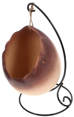 Toddmomy Da Sospeso in Forma d Fioriera Per Piante Drenaggio Moderno Per Balcone o Tavolo Della Scrivania