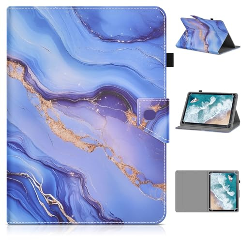 KATUMO Universal Case for 10 inch / 10.1 inch Tablet | for All Kinds of 9.6-10.5 inch Android / iOS / Windows Tablet, Travel Portable Folio Leather Cover, Stand and Magnetic Buckle