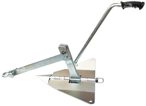 Verricello elettrico, ancoraggio a terra for veicoli fuoristrada. Strumento di salvataggio esterno pieghevole. Ancoraggio for autosalvataggio Strumento di misura